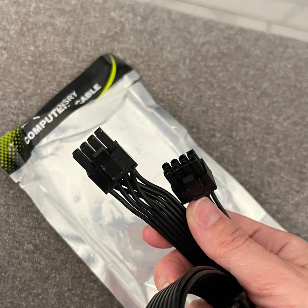 Able Black Computer Cable